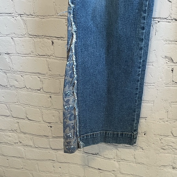 INC International Concepts Blue Flare Jeans size 10 - Picture 5 of 11